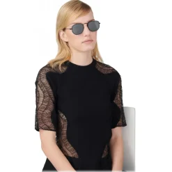 Givenchy - Sunglasses GV Navigator in Metal and Acetate - Black Grey - Sunglasses - Givenchy Eyewear - Avvenice