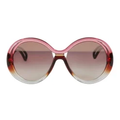 Givenchy - Sunglasses Round Oversize Silhouette in Optyl - Pink Brown - Sunglasses - Givenchy Eyewear - Avvenice