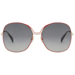 Givenchy - Sunglasses Two Tone GV Bow in Metal - Gold Red - Sunglasses - Givenchy Eyewear - Avvenice