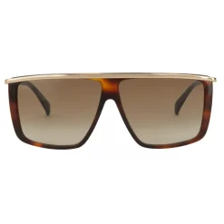 Givenchy - Sunglasses Unisex GV Light in Metal and Acetate - Gold Brown - Sunglasses - Givenchy Eyewear - Avvenice