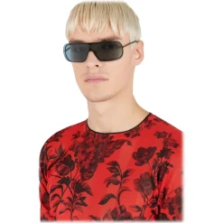 Givenchy - Sunglasses Unisex GV Eclipse in Metal - Black Blue - Sunglasses - Givenchy Eyewear - Avvenice