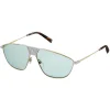 Givenchy - Sunglasses Unisex GV Mesh in Metal - Gold Blue - Sunglasses - Givenchy Eyewear - Avvenice