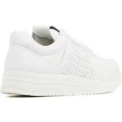 Givenchy - White Calf Leather 4G Low Top Sneakers - Givenchy Exclusive Luxury Collection - Avvenice