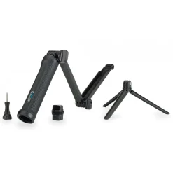GoPro - 3 Way - Black - Grip - Extension Arm - Stand - Usable with GoPro HERO6 / HERO5 - 4K 1080p - Avvenice