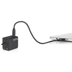 GoPro - Dual Battery Charger + Battery - HERO4 Black / HERO4 Silver - GoPro Accessories - Avvenice