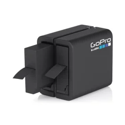 GoPro - Dual Battery Charger + Battery - HERO4 Black / HERO4 Silver - GoPro Accessories - Avvenice