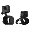 GoPro - Hand + Wrist Strap - Black - Usable with GoPro HERO6 / HERO5 - 4K 1080p - Avvenice
