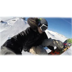 GoPro - Hand + Wrist Strap - Black - Usable with GoPro HERO6 / HERO5 - 4K 1080p - Avvenice