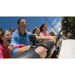 GoPro - Hand + Wrist Strap - Black - Usable with GoPro HERO6 / HERO5 - 4K 1080p - Avvenice