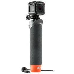 GoPro - The Handler - Black - Floating Hand Grip - Usable with GoPro HERO6 / HERO5 - 4K 1080p - GoPro Accessories - Avvenice