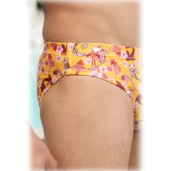 Grace - Grazia di Miceli - Sensoji "Osaka" Print Men's Briefs - Luxury Collection - Made in Italy - High Quality - Avvenice