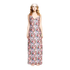 Grace - Grazia di Miceli - "Española Way" Ocean Drive Women's Dress - Luxury Collection - Made in Italy - High Quality - Avvenice