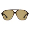 Gucci - Aviator Acetate and Metal Sunglasses - Tortoiseshell - Gucci Eyewear - Avvenice