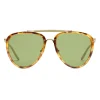 Gucci - Aviator Acetate and Metal Sunglasses - Tortoiseshell - Gucci Eyewear - Avvenice