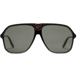 Gucci - Aviator Acetate Sunglasses - Brown - Gucci Eyewear - Avvenice