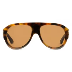 Gucci - Aviator Acetate Sunglasses - Tortoiseshell - Gucci Eyewear - Avvenice
