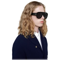 Gucci - Aviator Acetate Sunglasses - Black - Gucci Eyewear - Avvenice