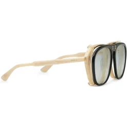 Gucci - Aviator Acetate Sunglasses -  Black Acetate - Gucci Eyewear - Avvenice