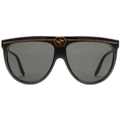 Gucci - Aviator Acetate Sunglasses - Black - Gucci Eyewear - Avvenice