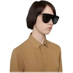 Gucci - Aviator Acetate Sunglasses - Black - Gucci Eyewear - Avvenice