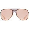 Gucci - Aviator Metal Sunglasses - Gold Lilac - Gucci Eyewear - Avvenice