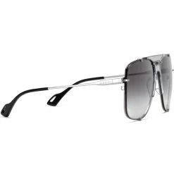 Gucci - Aviator Metal Sunglasses - Silver - Gucci Eyewear - Avvenice