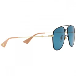 Gucci - Aviator Sunglassed - Black Blue - Gucci Eyewear - Avvenice