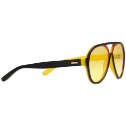 Gucci - Aviator Sunglasses in Multilayer Acetate - Multilayer Black Red Green and Yellow - Gucci Eyewear - Avvenice