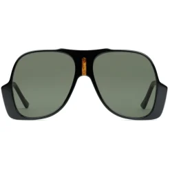 Gucci - Aviator Sunglasses - Black - Gucci Eyewear - Avvenice