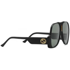 Gucci - Aviator Sunglasses - Black - Gucci Eyewear - Avvenice