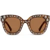 Gucci - Cat Eye Acetate Sunglasses with Stars - Dark Tortoiseshell Acetate - Gucci Eyewear - Avvenice