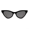 Gucci - Cat Eye Acetate Sunglasses - Black  - Gucci Eyewear - Avvenice