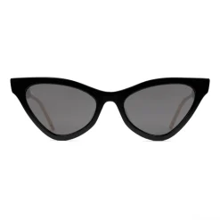 Gucci - Cat Eye Acetate Sunglasses - Black  - Gucci Eyewear - Avvenice