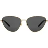 Gucci - Cat Eye Sunglasses - Grey Gold - Gucci Eyewear - Avvenice