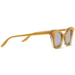 Gucci - Cat-Eye Acetate Sunglasses - Yellow - Gucci Eyewear - Avvenice