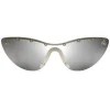 Gucci - Cat-Eye Mask Sunglasses - Grey - Gucci Eyewear - Avvenice