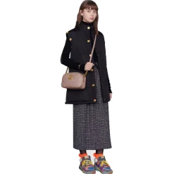 Gucci - GG Marmont Small Shoulder Bag - Dusty Pink Leather - Bag - Gucci Exclusive Collection - Avvenice