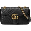 Gucci - GG Marmont Small Shoulder Bag - Black Leather - Bag - Gucci Exclusive Collection - Avvenice