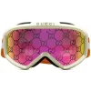 Gucci - GG Ski Mask - Ivory White Orange Pink - Gucci Eyewear - Avvenice