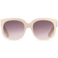 Gucci - Gucci Elton John Sunglasses Brown - Elton John - Ivory Acetate - Gucci Eyewear - Elton John Official - Avvenice