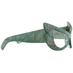 Gucci - Mask Acetate Sunglasses - Light Blue - Gucci Eyewear - Avvenice