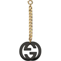 Gucci - Online Exclusive Square Sunglasses with Charms - Black - Gucci Eyewear - Avvenice