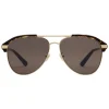 Gucci - Optimally Fit Metal Aviator Sunglasses - Dark Turtle Gold and Acetate - Gucci Eyewear - Avvenice