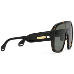 Gucci - Oversize Mask Sunglasses - Tortoiseshell - Gucci Eyewear - Avvenice