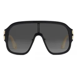 Gucci - Oversize Mask Sunglasses - Black - Gucci Eyewear - Avvenice