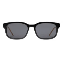 Gucci - Rectangular Acetate Sunglasses - Black - Gucci Eyewear - Avvenice