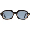Gucci - Rectangular Acetate Glasses - Turtle Striped Acetate - Gucci Eyewear - Avvenice