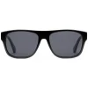 Gucci - Rectangular Acetate Sunglasses - Black Acetate - Gucci Eyewear - Avvenice