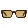 Gucci - Rectangular Acetate Sunglasses - Turtle - Gucci Eyewear - Avvenice