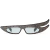 Gucci - Rectangular Angle Acetate Sunglasses with Crystals - Turtle - Gucci Eyewear - Avvenice